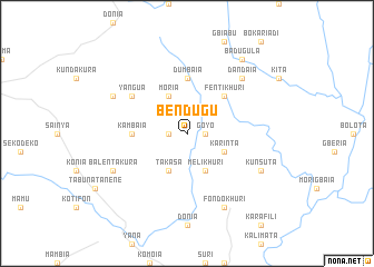 map of Bendugu