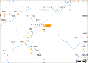 map of Bến Dung