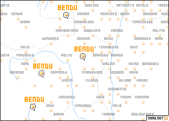map of Bendu