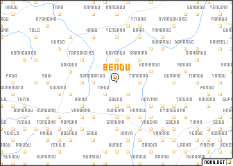 map of Bendu