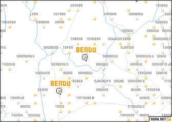 map of Bendu