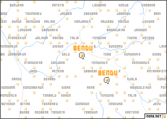 map of Bendu