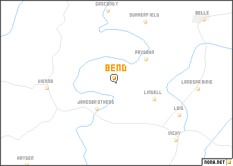 map of Bend