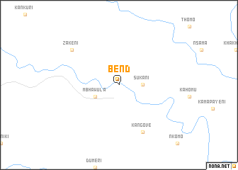 map of Bend