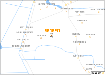 map of Benefit