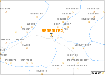 map of Benenitra