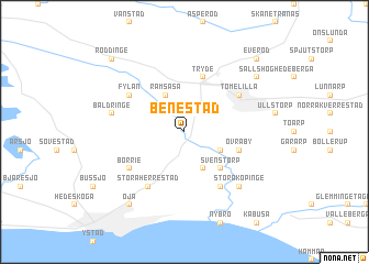 map of Benestad