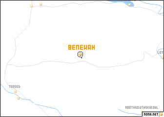 map of Benewah