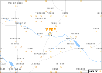 map of Bèné