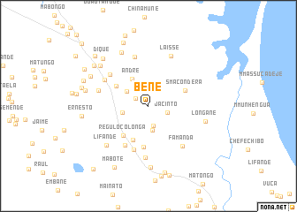 map of Bene