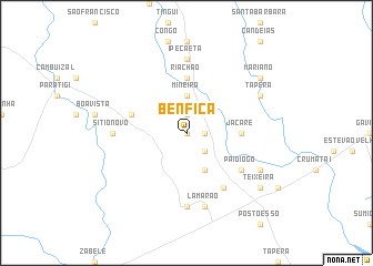 map of Benfica