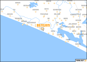 map of Bengani