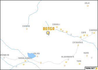 map of Benga