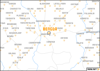 map of Bengda