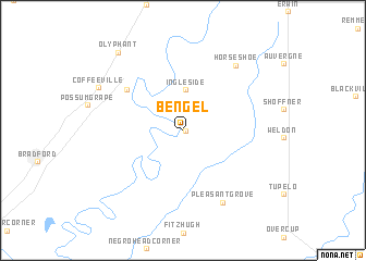 map of Bengel