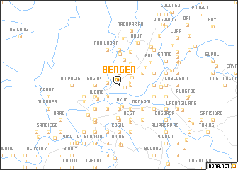 map of Bengen