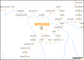 map of Bengiaga