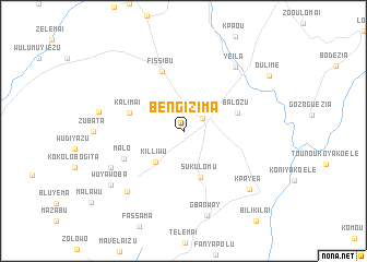 map of Bengizima