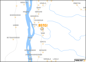 map of Bengi