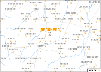 map of Bengkeng