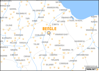 map of Bengle