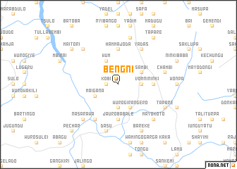 map of Bengni