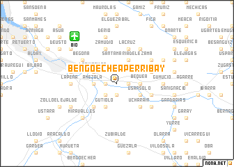 map of Bengoeche-Aperribay