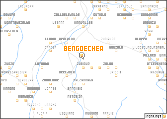 map of Bengoechea