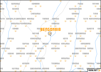 map of Bengomaia