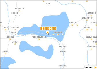 map of Bengono