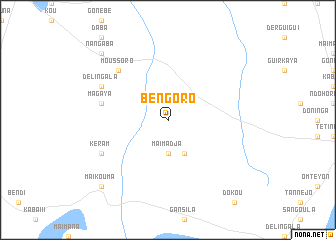 map of Bengoro