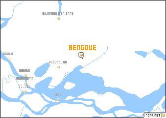 map of Bengoué