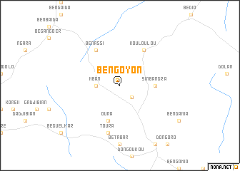 map of Bengo Yon