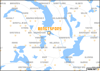 map of Bengtsfors