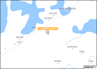 map of Benguessé