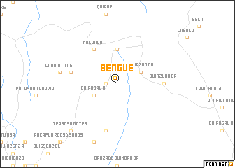 map of Bengue