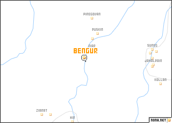 map of Bengūr