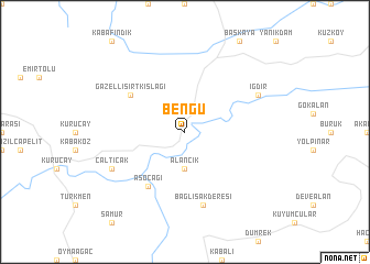 map of Bengü