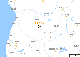 map of Bengxi