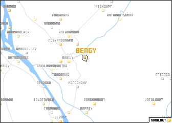 map of Bengy