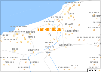 map of Ben Hammouda