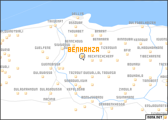 map of Ben Hamza