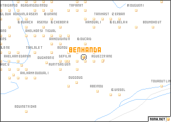 map of Ben Handa