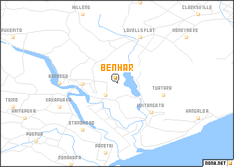 map of Benhar