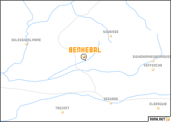 map of Ben Hebal