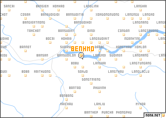 map of Benh Mô
