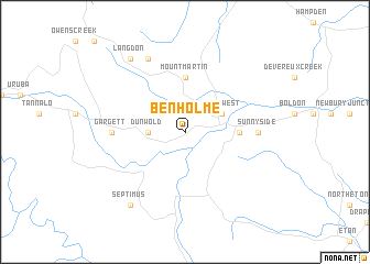 map of Benholme