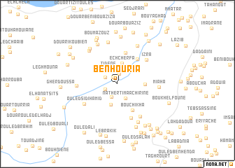 map of Ben Houria