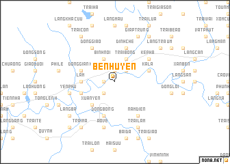 map of Bền Huyên