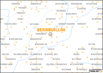 map of Beni Abdallah